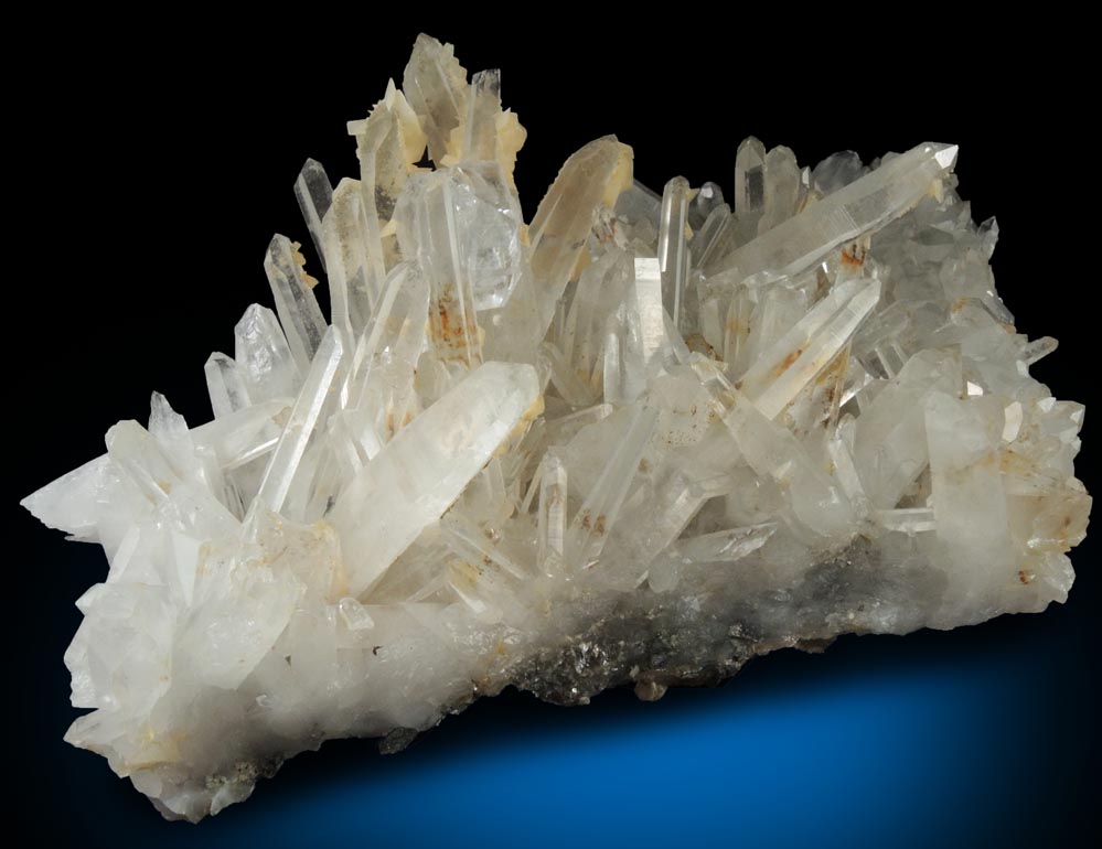 Quartz with Fluorite and Calcite from Yaogangxian Mine, Nanling Mountains, Hunan, China