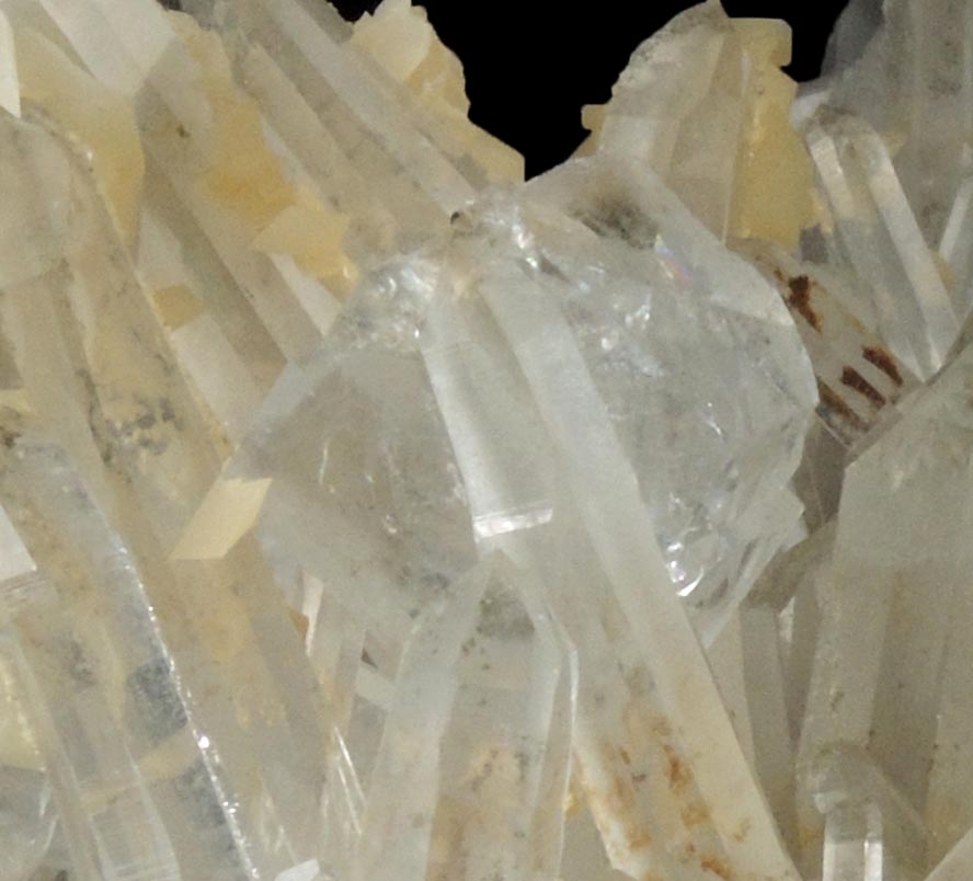 Quartz with Fluorite and Calcite from Yaogangxian Mine, Nanling Mountains, Hunan, China