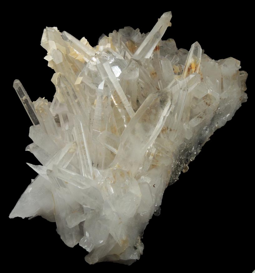 Quartz with Fluorite and Calcite from Yaogangxian Mine, Nanling Mountains, Hunan, China