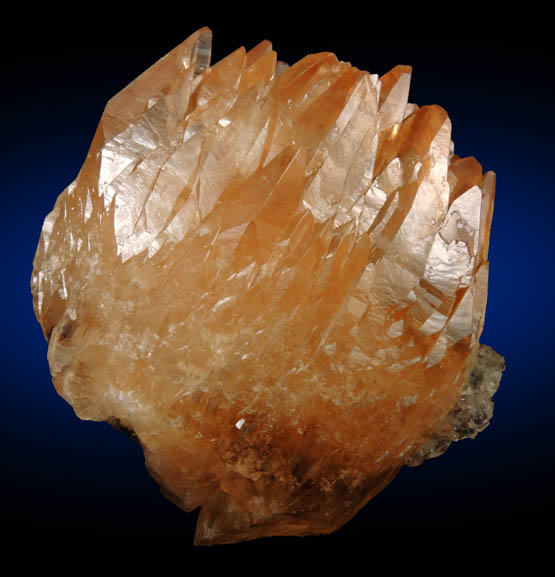 Calcite over Fluorite from Minerva #1 Mine, Cave-in-Rock District, Hardin County, Illinois