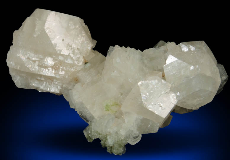 Calcite with Duftite from Tsumeb Mine, Otavi-Bergland District, Oshikoto, Namibia (Type Locality for Duftite)