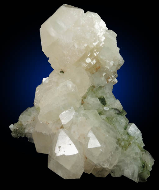 Calcite with Duftite from Tsumeb Mine, Otavi-Bergland District, Oshikoto, Namibia (Type Locality for Duftite)