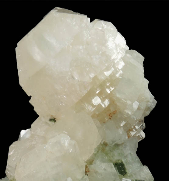 Calcite with Duftite from Tsumeb Mine, Otavi-Bergland District, Oshikoto, Namibia (Type Locality for Duftite)