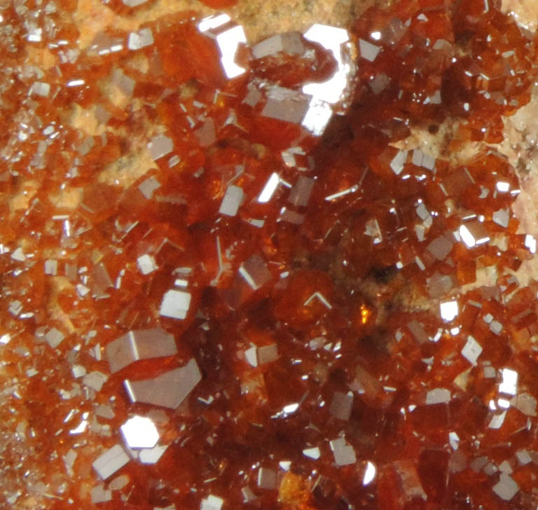 Barite and Vanadinite from Mibladen, Haute Moulouya Basin, Zeida-Aouli-Mibladen belt, Midelt Province, Morocco