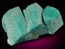 Microcline var. Amazonite from Crystal Peak area, 6.5 km northeast of Lake George, Park-Teller Counties, Colorado