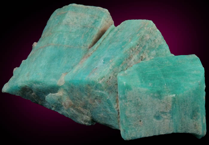 Microcline var. Amazonite from Crystal Peak area, 6.5 km northeast of Lake George, Park-Teller Counties, Colorado