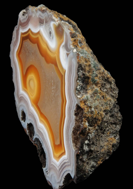 Quartz var. Agua Nueva Agate from Rancho Agua Nueva, Chihuahua, Mexico