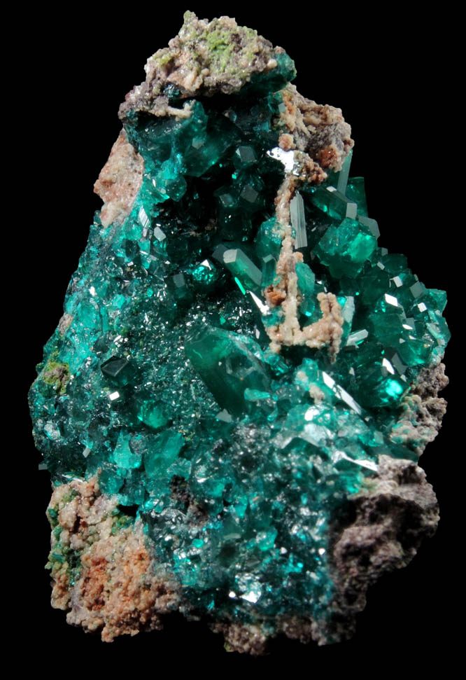 Dioptase from Reneville, Kindanba District, Pool Department, Republic of Congo