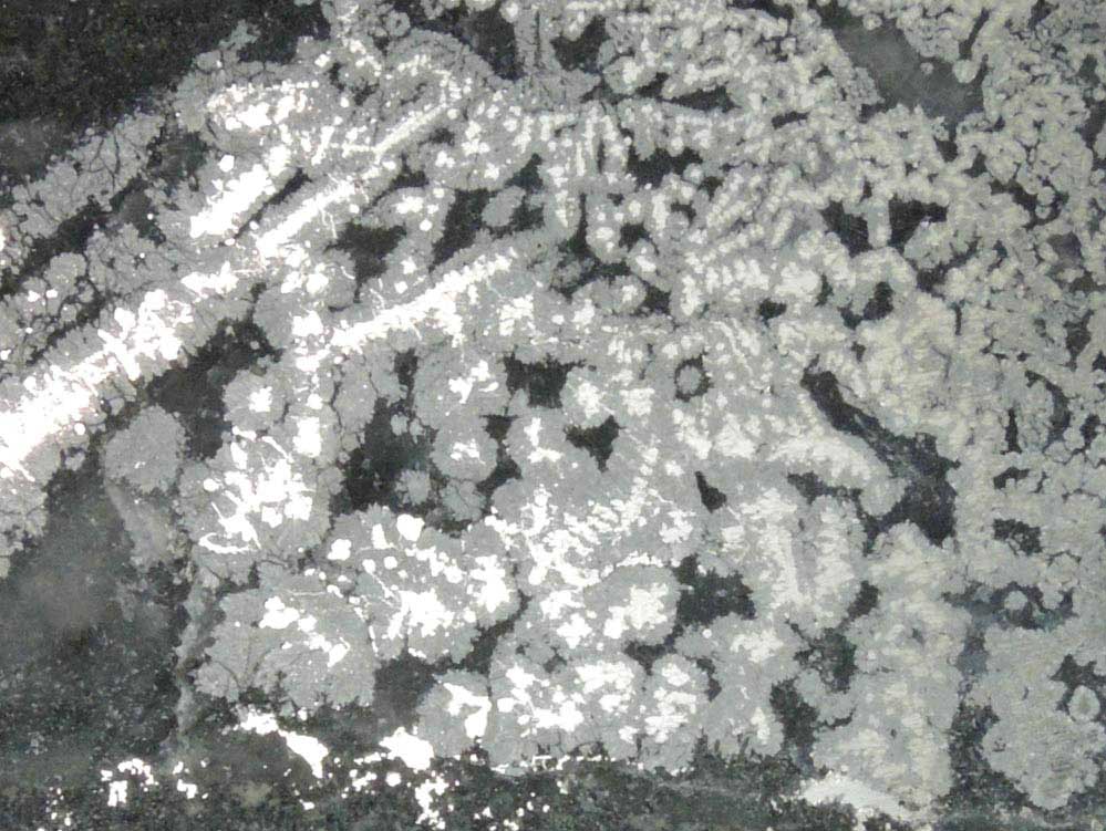 Silver (naturally crystallized native silver) from Siscoe Mine, Gowganda, Ontario, Canada
