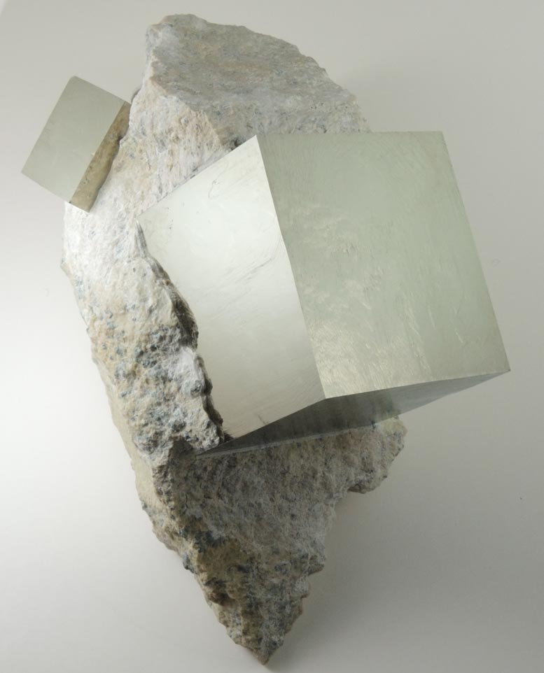 Pyrite from Victoria Mine, Navajn, La Rioja, Spain