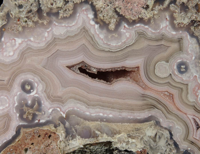 Quartz var. Agua Nueva Agate from Rancho Agua Nueva, Chihuahua, Mexico