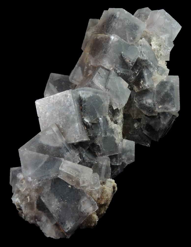 Fluorite with internal phantom-growth zones from Linda Prospect, near Montgomery Pass, Buena Vista District, Mineral County, Nevada