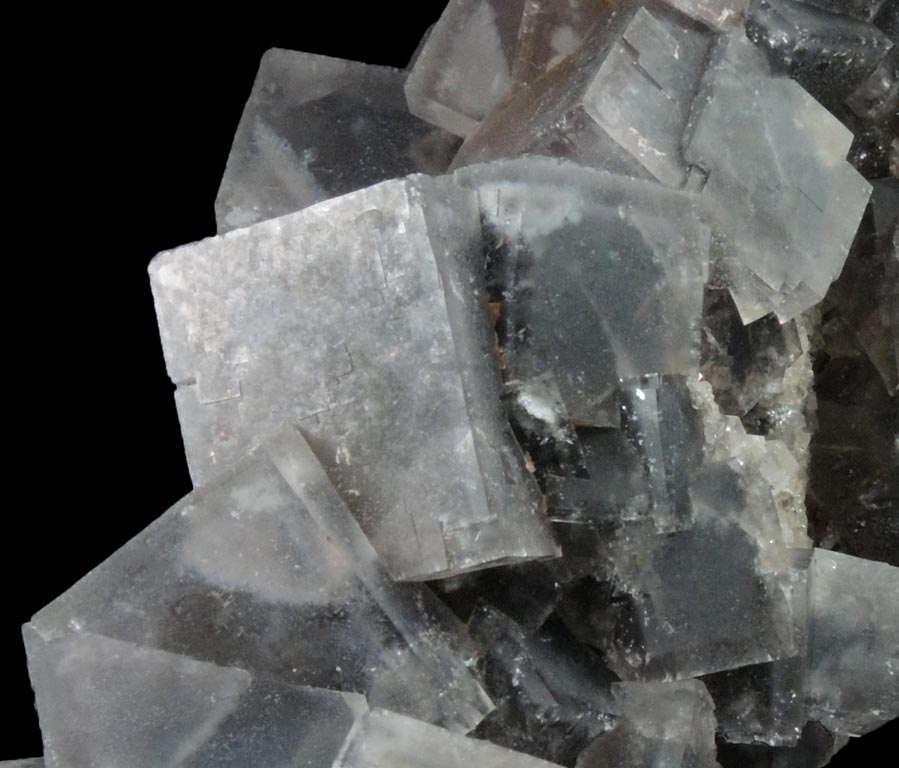 Fluorite with internal phantom-growth zones from Linda Prospect, near Montgomery Pass, Buena Vista District, Mineral County, Nevada