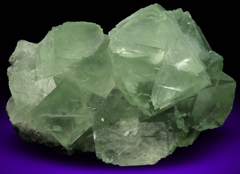 Fluorite with minor Quartz from Xianghualing Mine, 32 km north of Linwu, Hunan Province, China