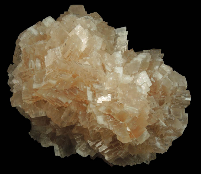 Calcite with milky zones in select crystals from Tsumeb Mine, Otavi-Bergland District, Oshikoto, Namibia