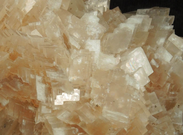 Calcite with milky zones in select crystals from Tsumeb Mine, Otavi-Bergland District, Oshikoto, Namibia