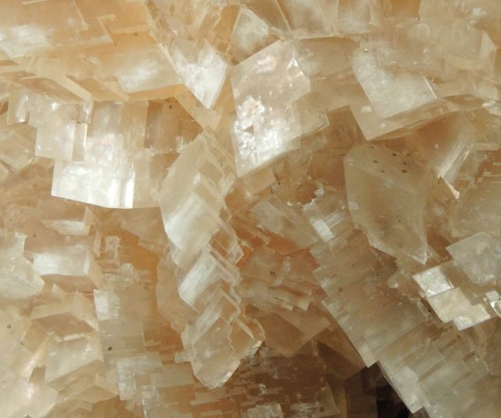 Calcite with milky zones in select crystals from Tsumeb Mine, Otavi-Bergland District, Oshikoto, Namibia