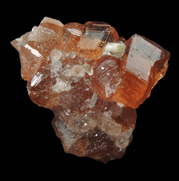 Grossular Garnet with Diopside from Jeffrey Mine, Asbestos, Qubec, Canada