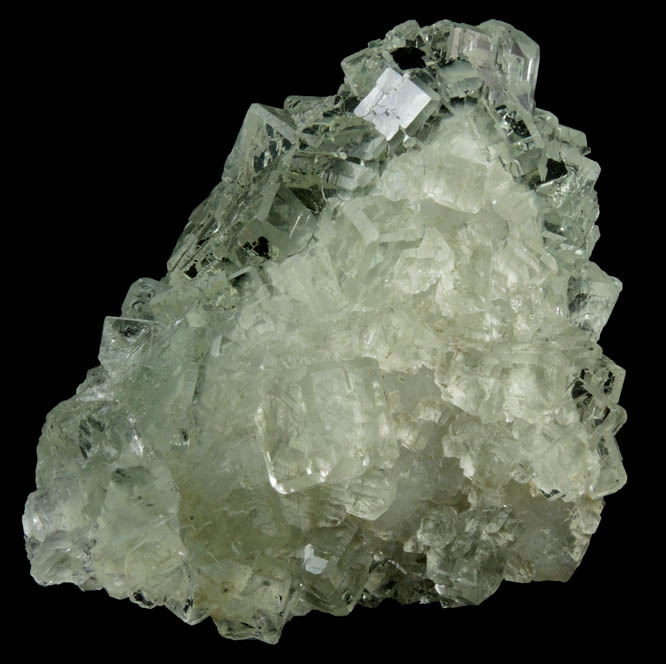 Fluorite over Fluorite (with phantom-growth zoning) from Xianghuapu Mine, Xianghualing, 32 km north of Linwu, Chenzhou, Hunan, China