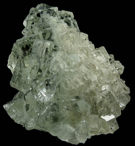 Fluorite over Fluorite (with phantom-growth zoning) from Xianghuapu Mine, Xianghualing, 32 km north of Linwu, Chenzhou, Hunan, China