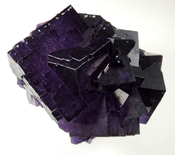 Fluorite with minor Quartz from Samine Fluorite Mine, Djebel el Hammam, 44 km southwest of Meknes, Morocco