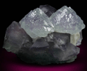 Fluorite on Fluorite from De'an Mine, Wushan, Jiangxi Province, China