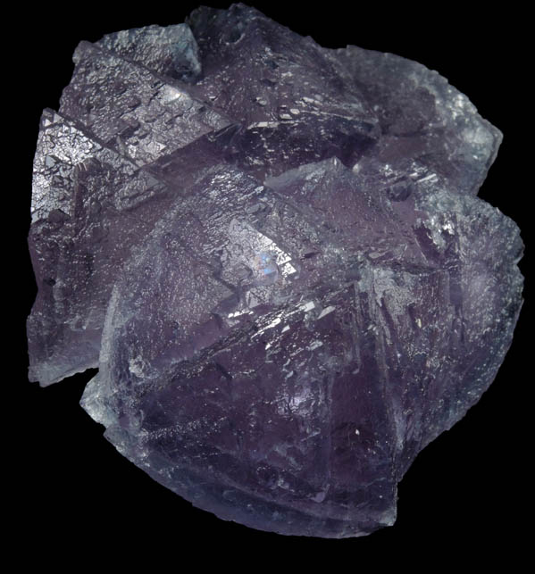 Fluorite on Fluorite from De'an Mine, Wushan, Jiangxi Province, China