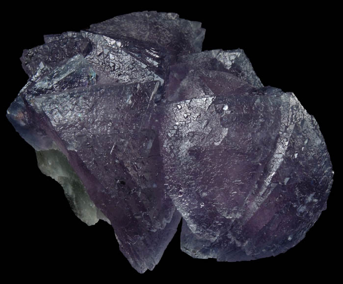 Fluorite on Fluorite from De'an Mine, Wushan, Jiangxi Province, China