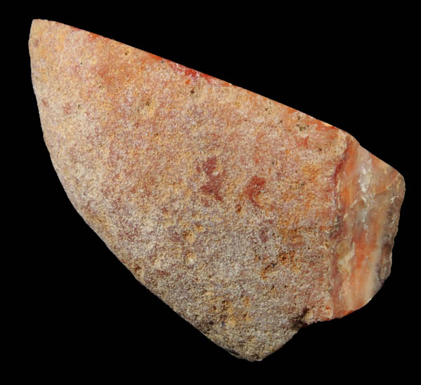 Quartz var. Carnelian from Bound Brook, Somerset County, New Jersey