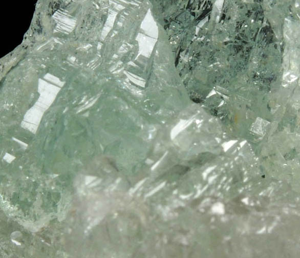 Beryl var. Aquamarine (etched crystal) from Minas Gerais, Brazil