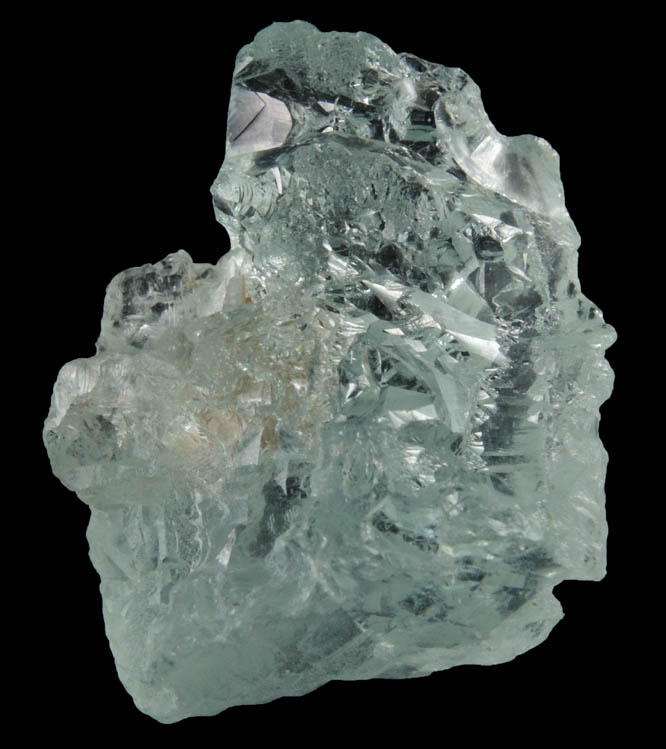 Beryl var. Aquamarine (etched crystal) from Minas Gerais, Brazil