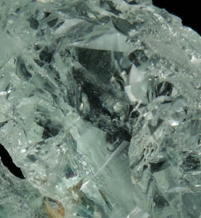 Beryl var. Aquamarine (etched crystal) from Minas Gerais, Brazil