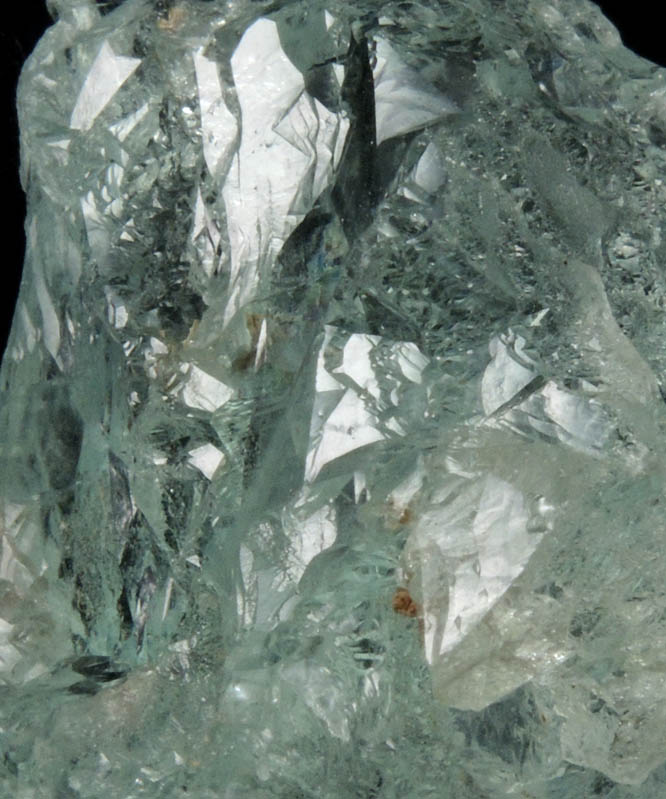 Beryl var. Aquamarine (etched crystal) from Minas Gerais, Brazil