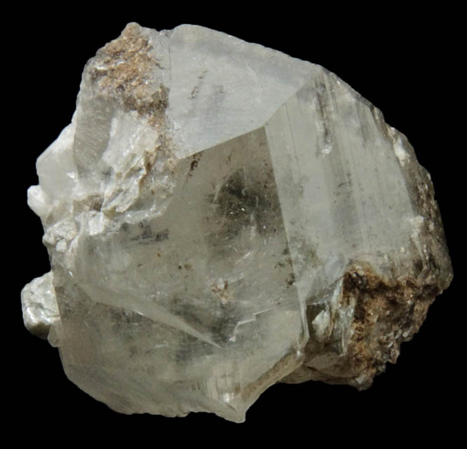 Phenakite with Muscovite from Mount Antero, Chaffee County, Colorado