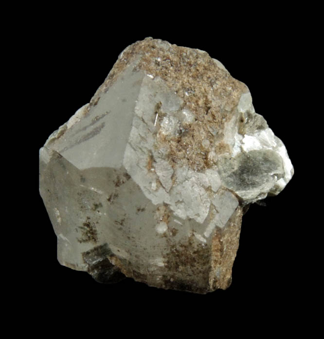 Phenakite with Muscovite from Mount Antero, Chaffee County, Colorado