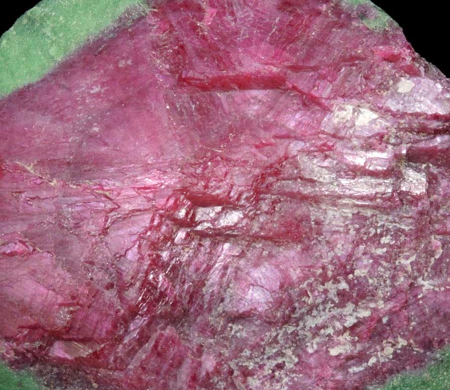 Corundum var. Ruby in Zoisite from Longido, Arusha, Tanzania