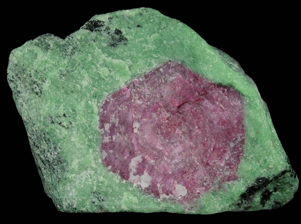 Ruby in Zoisite (Corundum, variety Ruby) from Longido, Arusha, Tanzania