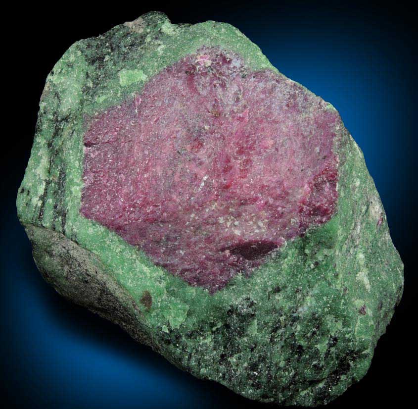 Ruby in Zoisite (Ruby Corundum) from Longido, Arusha, Tanzania