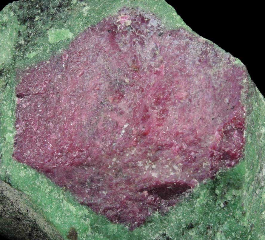 Ruby in Zoisite (Ruby Corundum) from Longido, Arusha, Tanzania