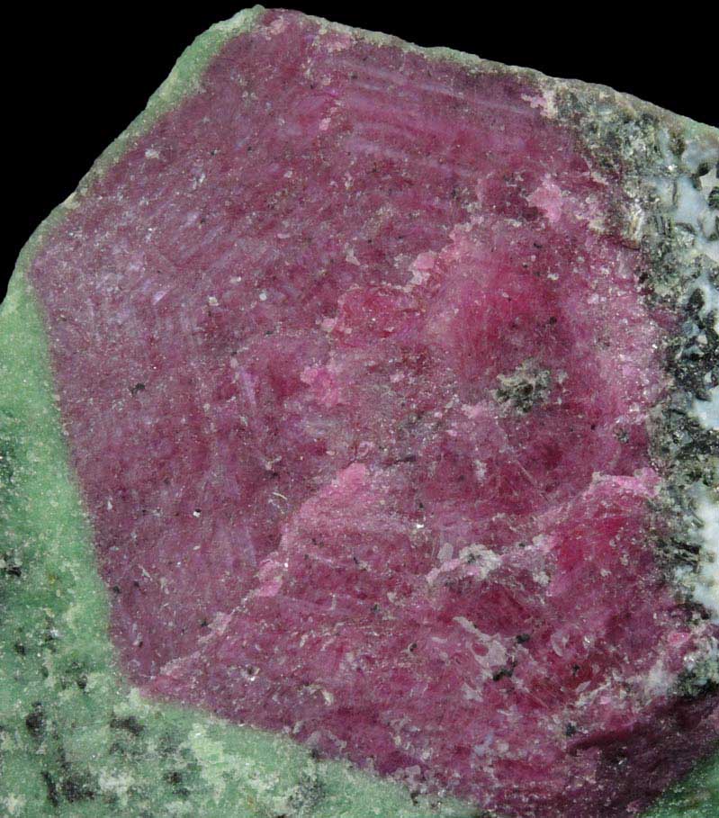 Ruby in Zoisite (Ruby Corundum) from Longido, Arusha, Tanzania