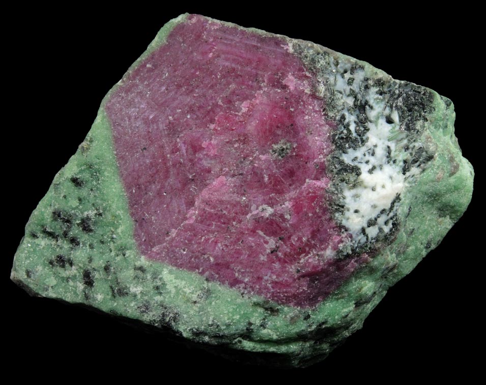 Ruby in Zoisite (Ruby Corundum) from Longido, Arusha, Tanzania