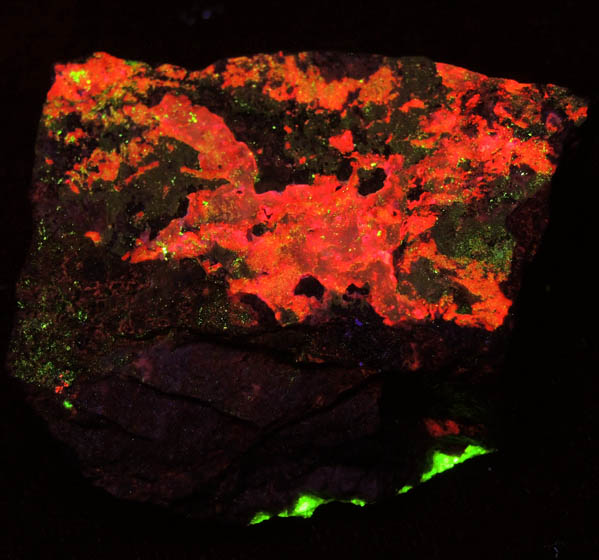 Antigorite var. Vorhauserite with Willemite from Franklin District, Sussex County, New Jersey