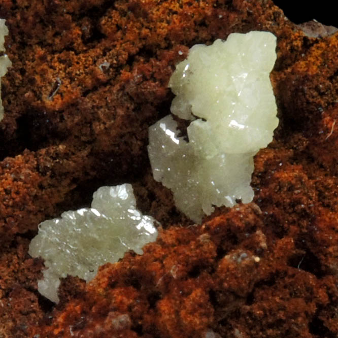 Cerussite (chrome-rich) with Dundasite from Adelaide Mine, Dundas, Zeehan District, Tasmania, Australia