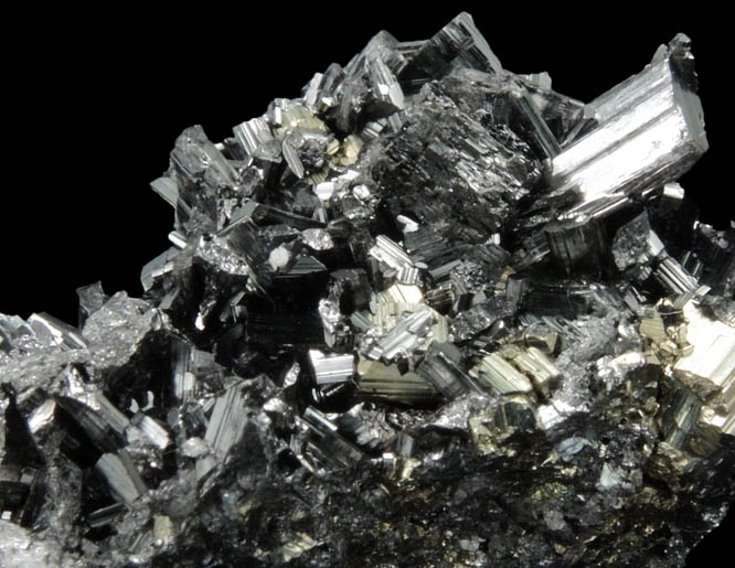 Enargite with Pyrite from Butte Mining District, Summit Valley, Silver Bow County, Montana