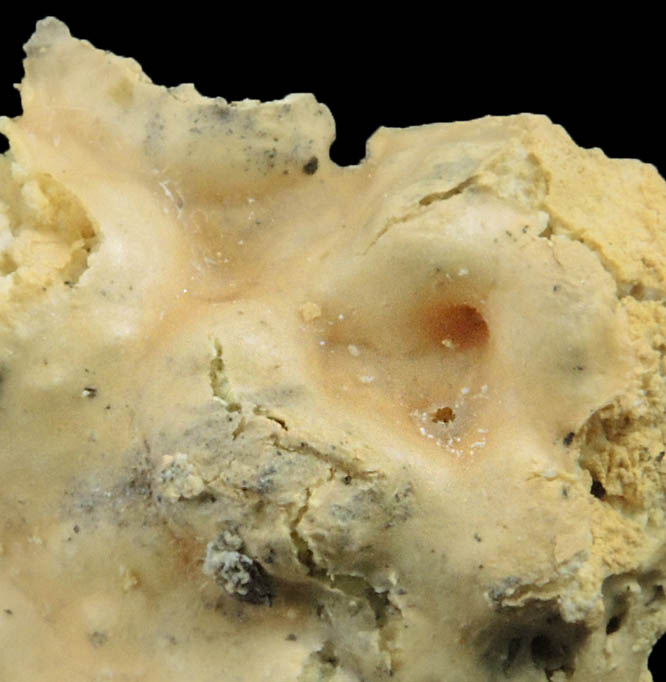 Copiapite from Masslite Quarry, Plainville, Norfolk County, Massachusetts