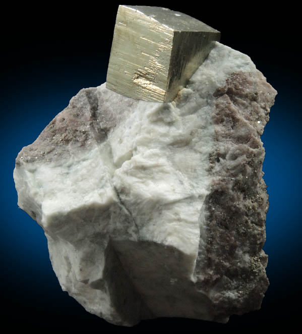 Pyrite from Mont Saint-Hilaire, Qubec, Canada