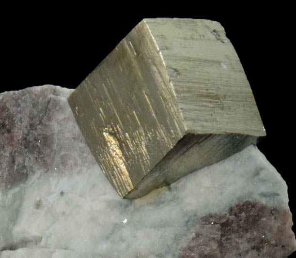 Pyrite from Mont Saint-Hilaire, Qubec, Canada