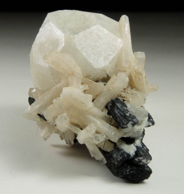 Analcime, Aegirine, Natrolite from Mont Saint-Hilaire, Qubec, Canada