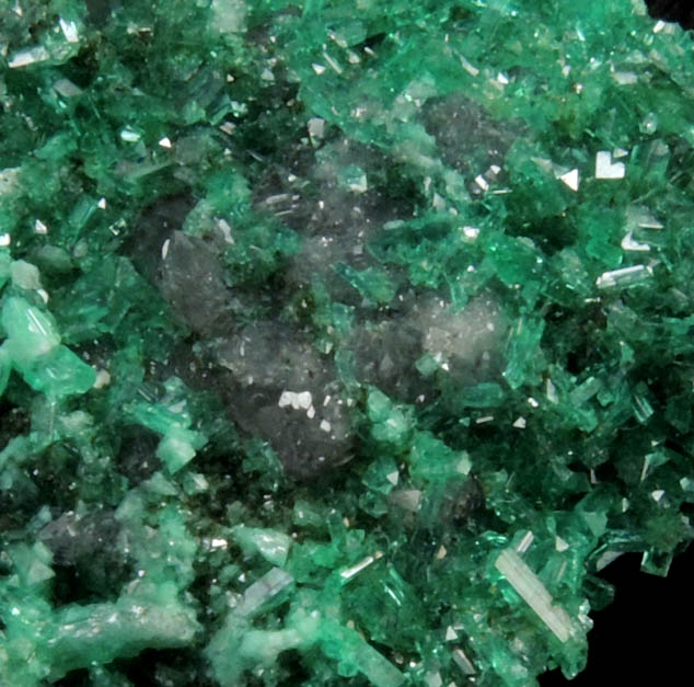 Adamite var. Cuproadamite on Quartz from Tsumeb Mine, Otavi-Bergland District, Oshikoto, Namibia