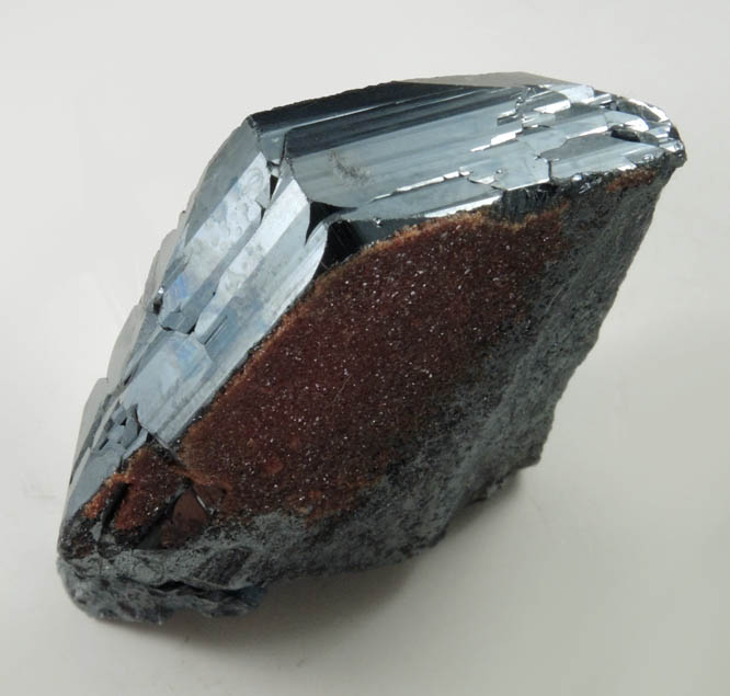 Hematite with Andradite Garnet from N'Chwaning II Mine, Kalahari Manganese Field, Northern Cape Province, South Africa